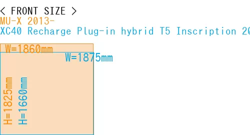 #MU-X 2013- + XC40 Recharge Plug-in hybrid T5 Inscription 2018-